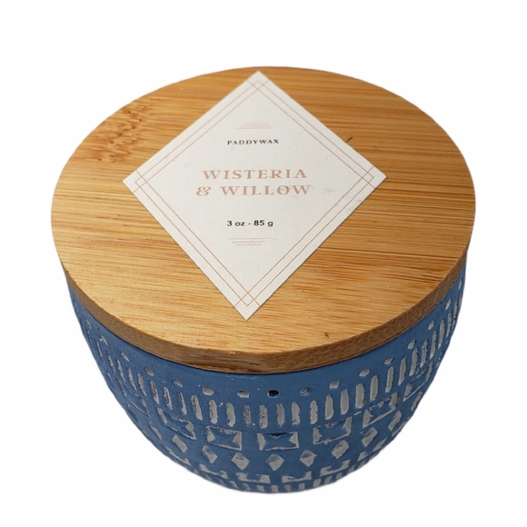 NEW Paddywax Sonora Wisteria & Willow Soy Candle - Picture 2 of 8